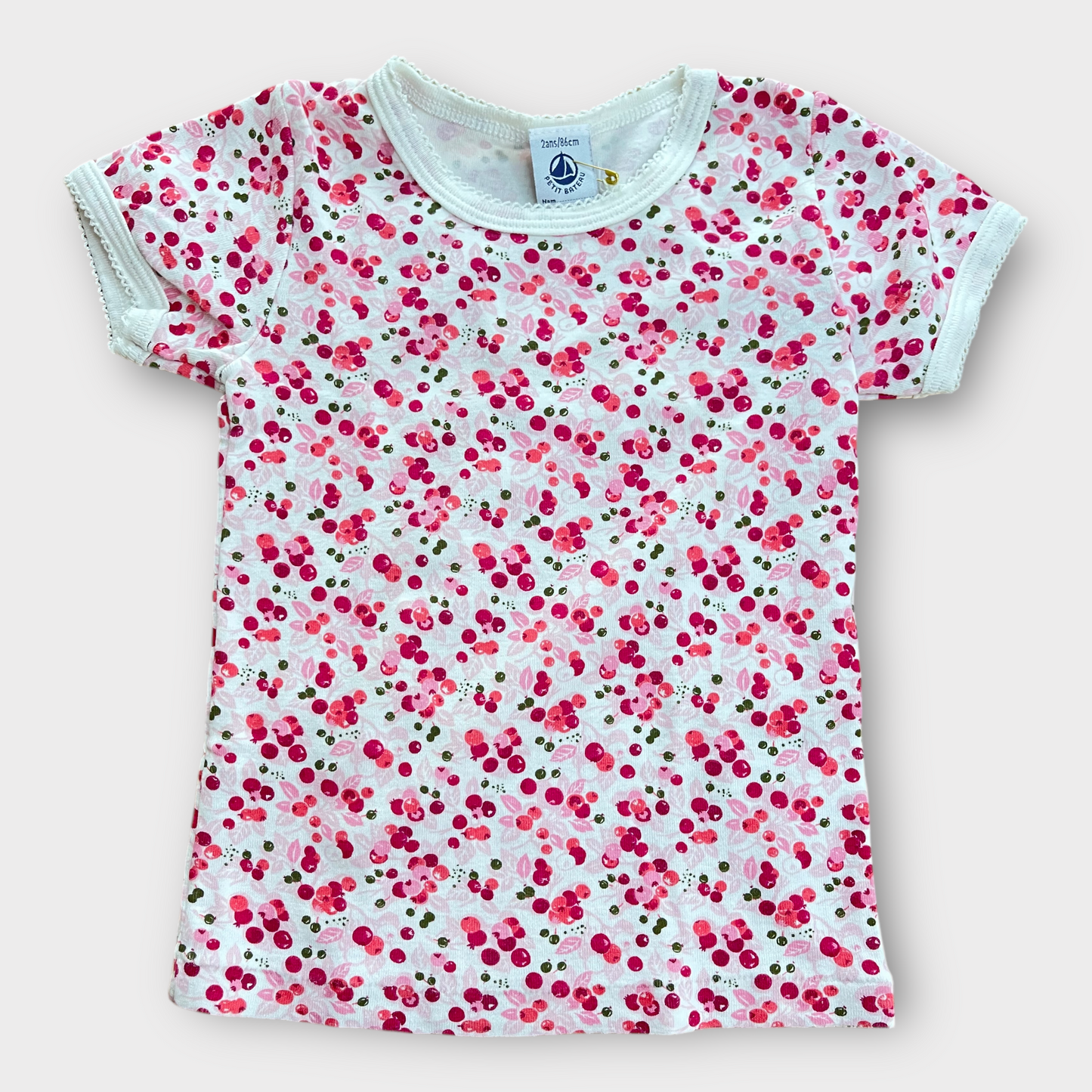 Petit Bateau - T-shirt - 2 ans (86cm) - (Très bon état)