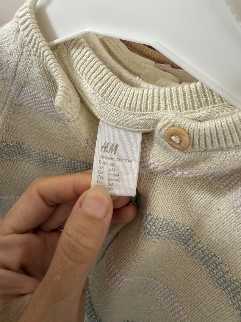 H&m - gilet - 6 mois - 68 cm