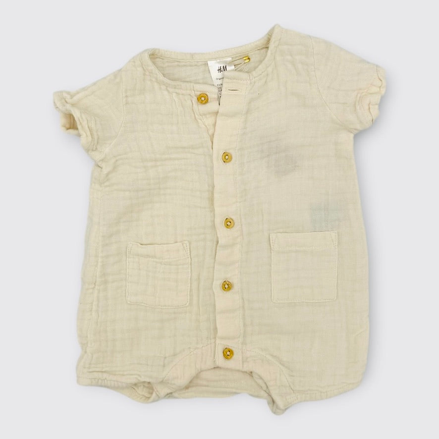 H&M - Combinaison -1 mois (56cm)