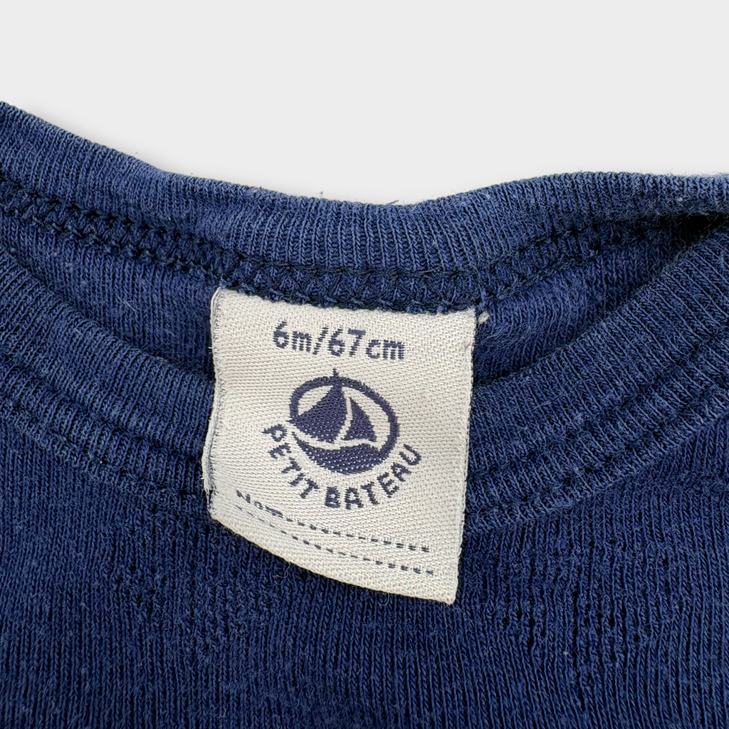 Petit Bateau - Body 6 mois 67 cm