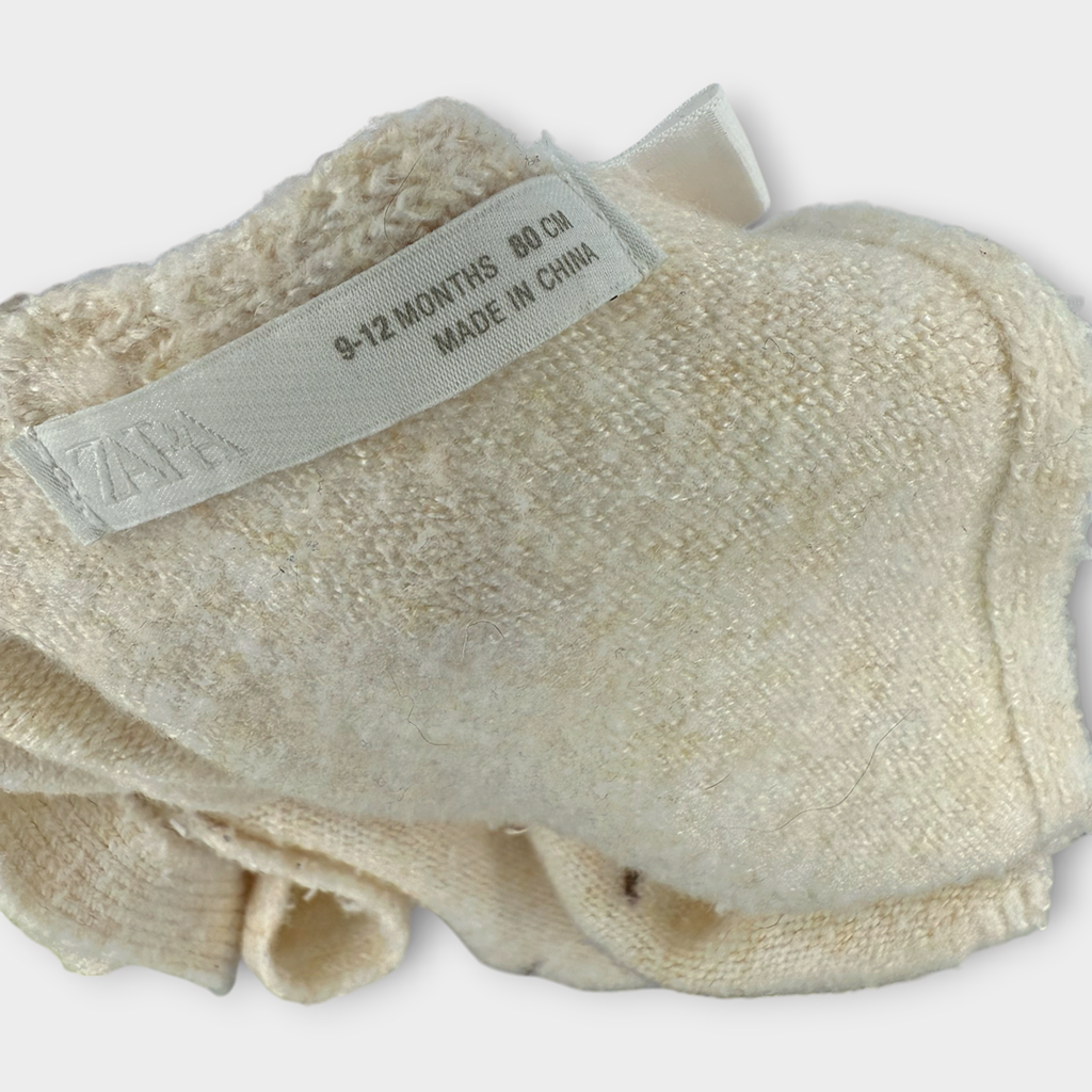 Zara - Salopette Crème - 6-9 mois / 68cm