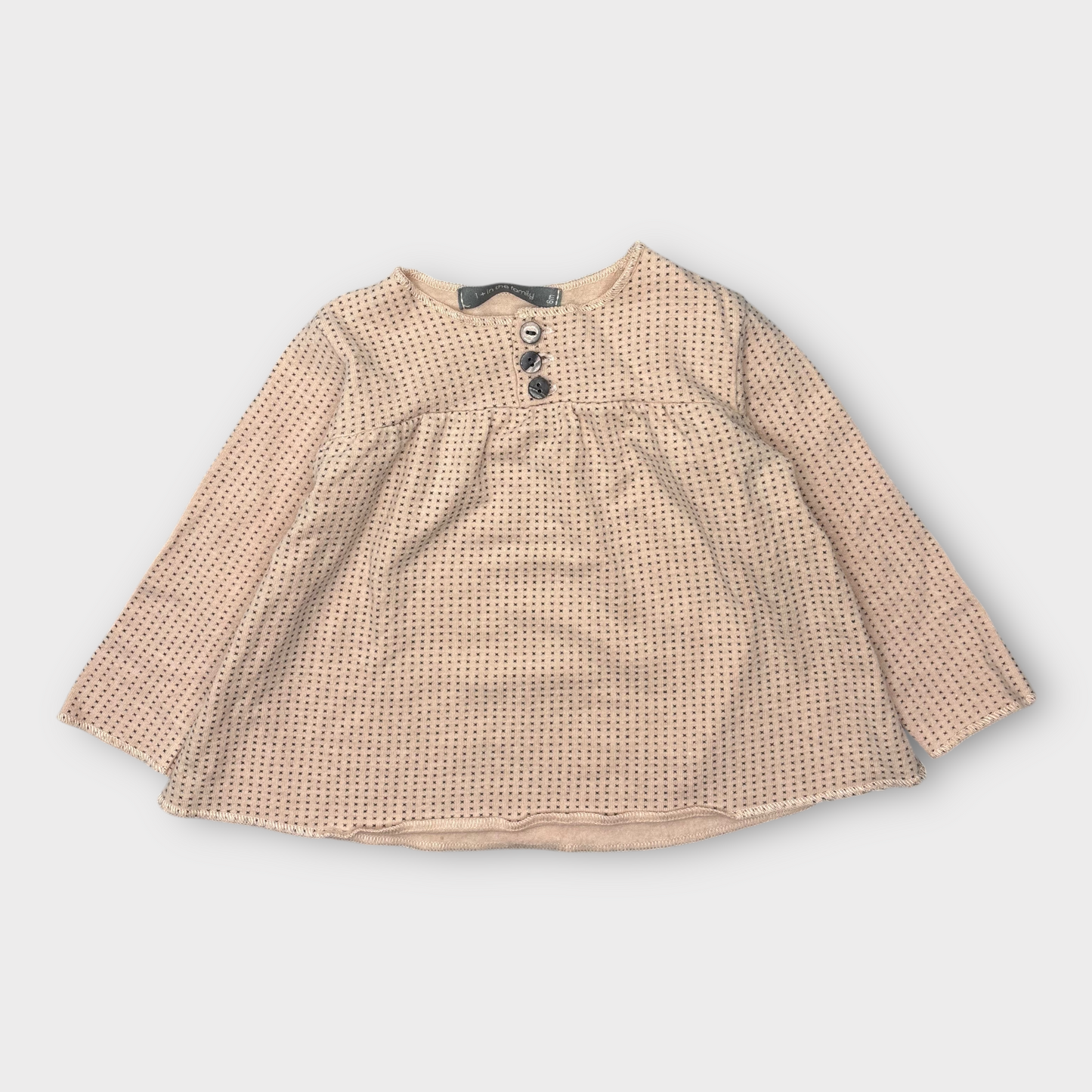 1+in the family - T-shirt - 6 mois - (Bon état)