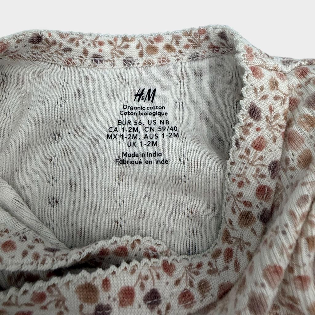 H&m - Body - 1-3 mois / 56 cm