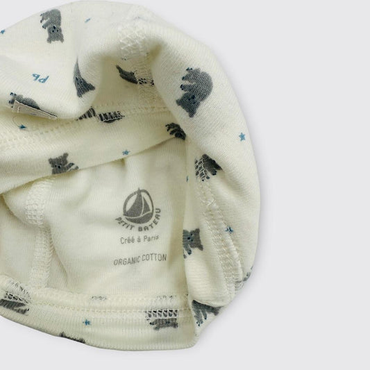Petit Bateau - Bonnet 1-3 mois 56 cm
