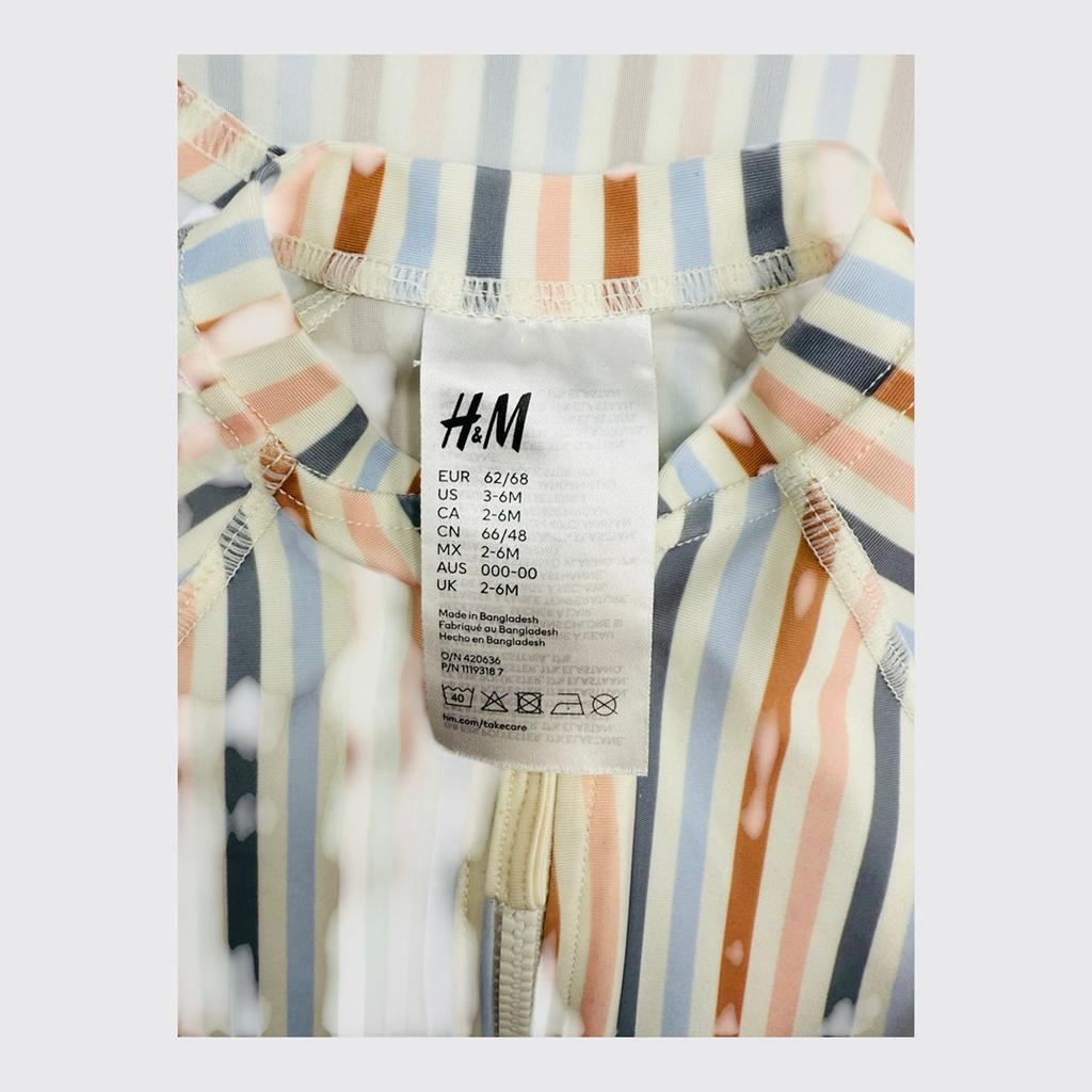H&m - Combinaison de bain - 3-6 mois / 62cm