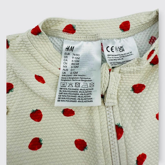 H&m - Combinaison de bain 9-12 mois 74 cm
