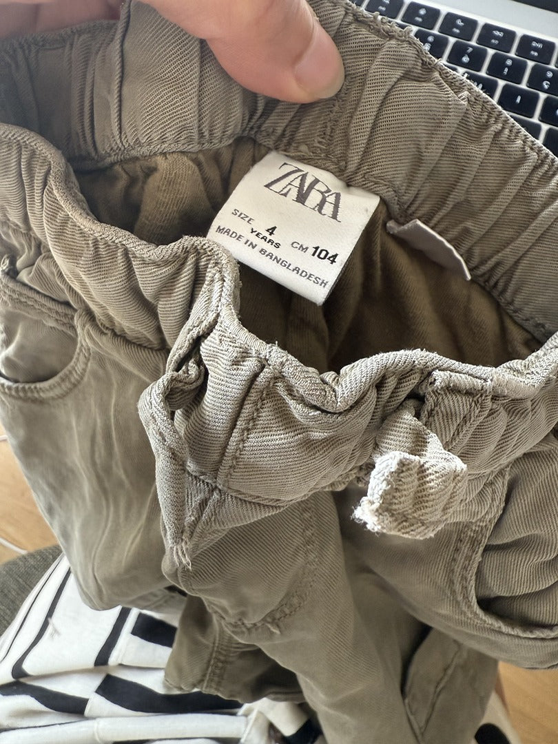 Zara - Pantalon cargo 4 ans 104 cm