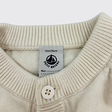 Petit Bateau - Gilet - 12 mois / 74 cm