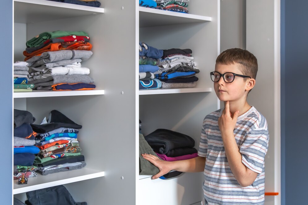 Dressing avec un efnant