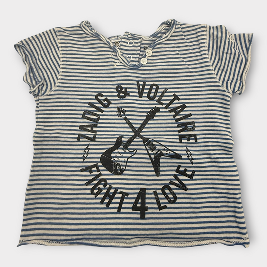 Zadig & Voltaire - T-shirt 6 mois 67 cm