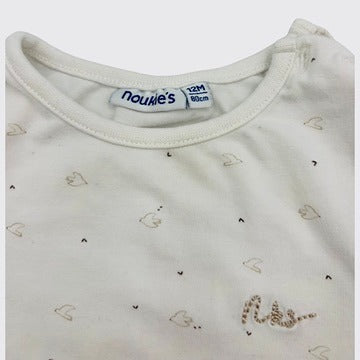 noukie's - t-shirt - 12-18 mois - 80 cm