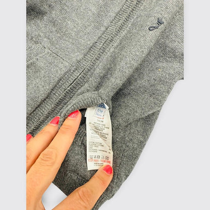Jacadi - Gilet zippé à capuche 12 mois - 74 cm