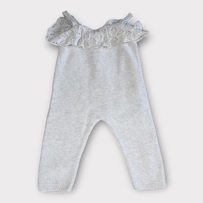 Zara - Salopette - 3- 6 mois -  (Bon état)