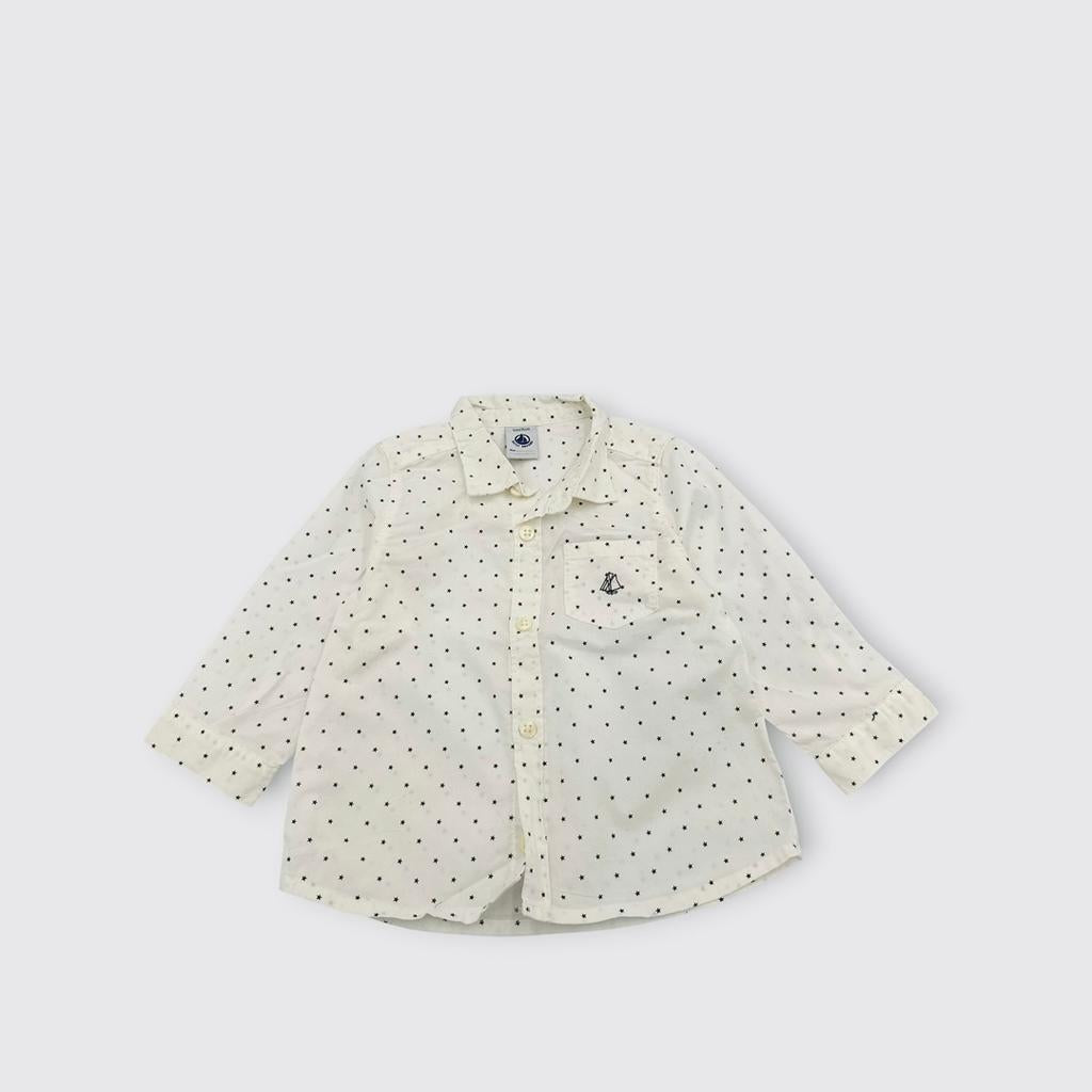 Petit Bateau - Chemise 12 mois 74 cm
