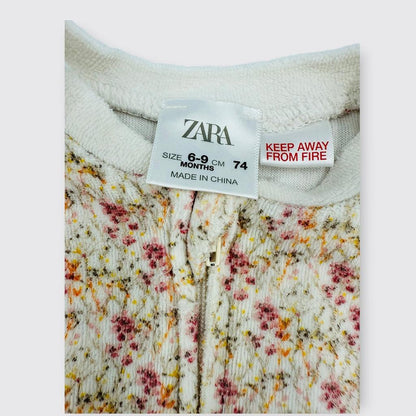 Zara - Pyjamas Une Piece 9-12 Mois 74 Cm
