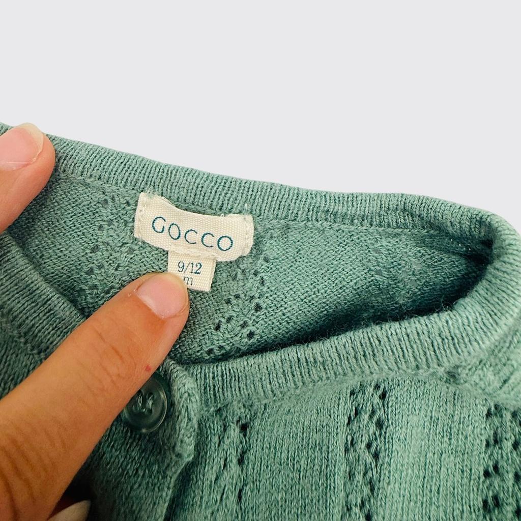 Gocco - Gilet 9/12 mois 74 cm