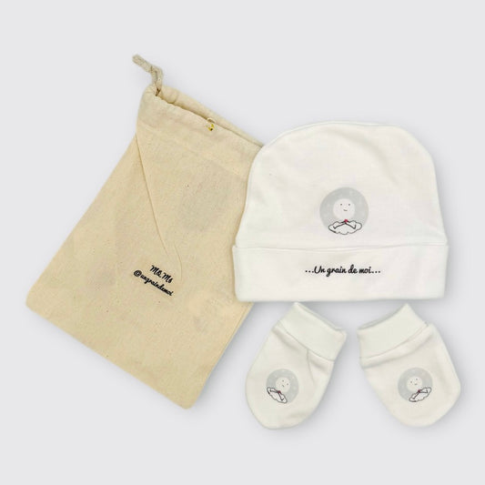 Un grain de moi - Bonnet - Naissance (50cm)