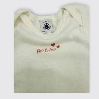 Petit Bateau - Body 6 mois - 67 cm