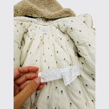 Zara - Manteau - 6-9 mois - 74 cm