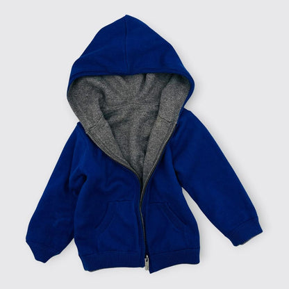 Jacadi - Gilet zippé à capuche 12 mois - 74 cm