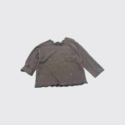 Zara - T-shirt manches longues 6-9 mois 74 cm