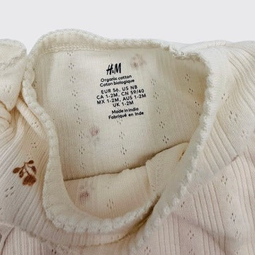 H&m - body - 1-3 mois / 56 cm