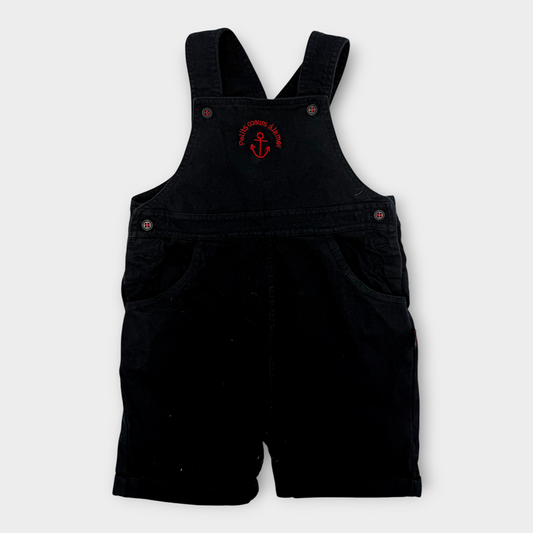 Les petits coeurs à la mer - Salopette short 24 mois 86 cm