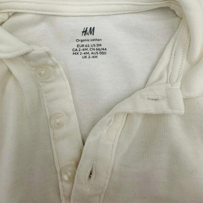 H&m - body - 3 mois - 62 cm