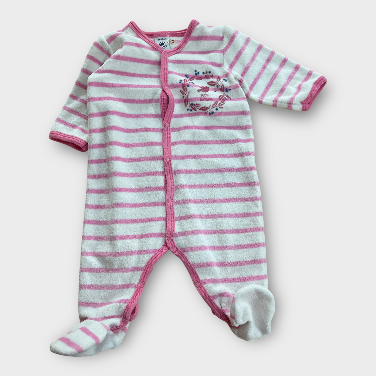 Petit Bateau - Pyjama - 3 mois (60cm ) -  (Bon état)