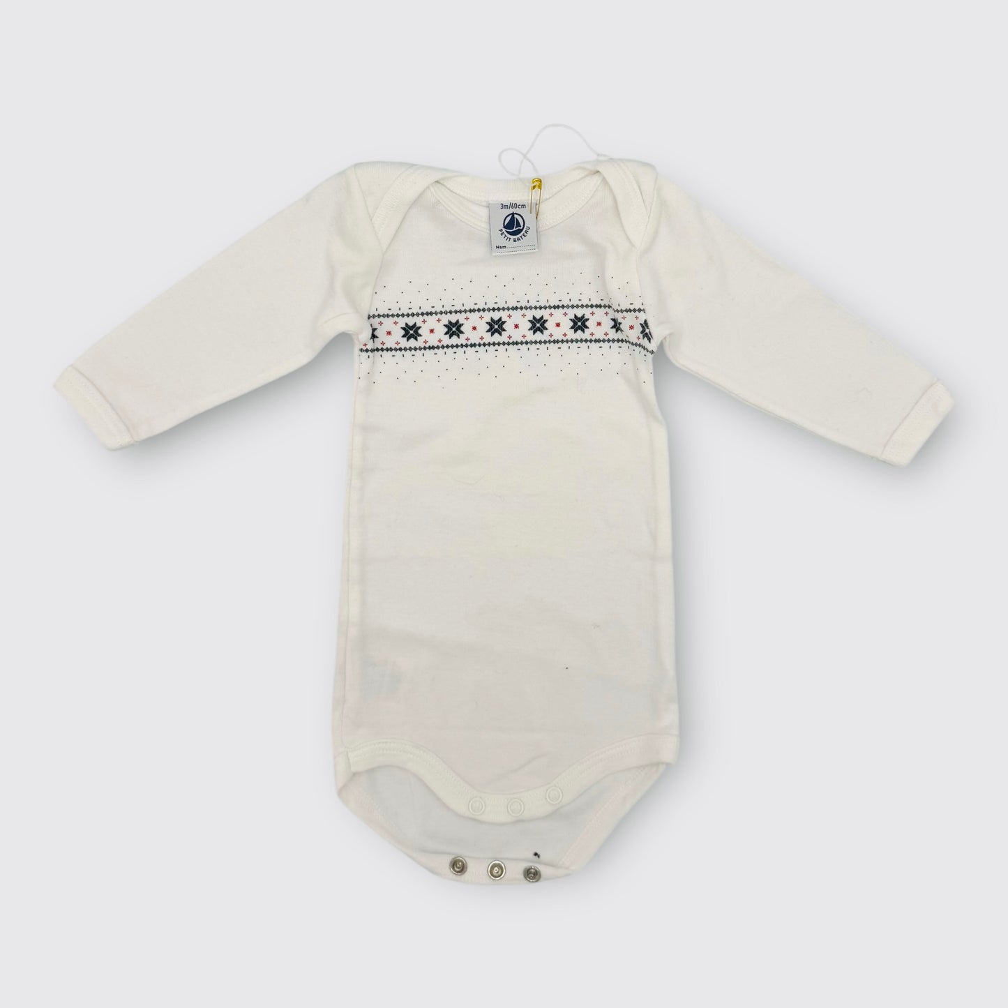 Petit Bateau -Body - 3 mois (60 cm)