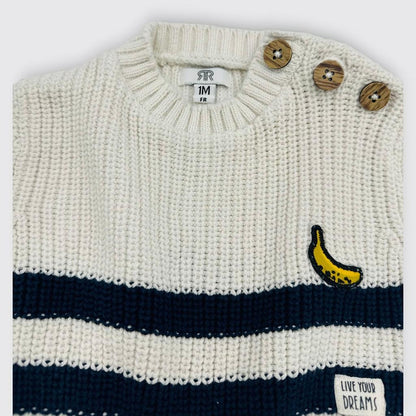 La Redoute - Pull 1 mois 54 cm