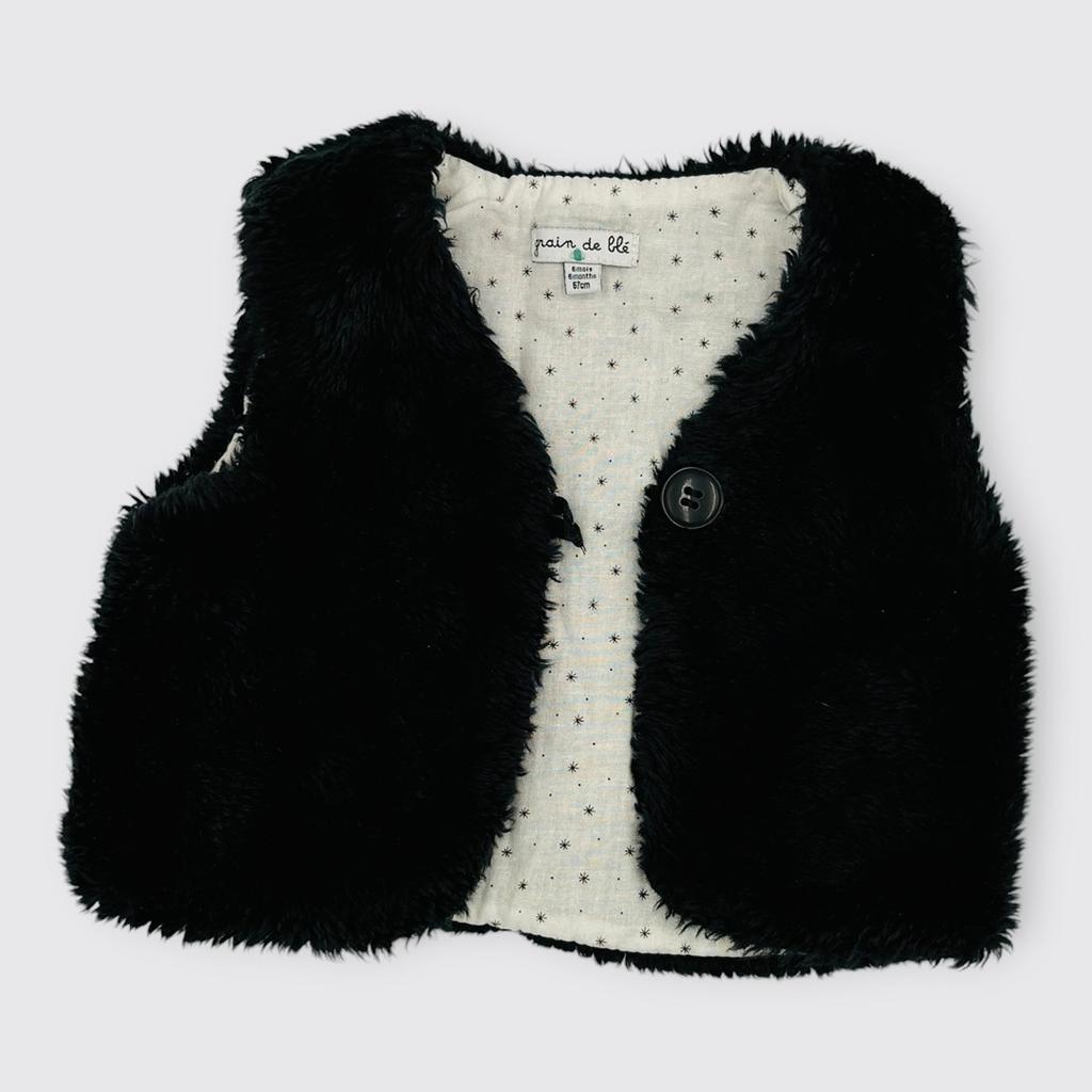 Grain de blé - Veste sans manches 6 mois - 67 cm
