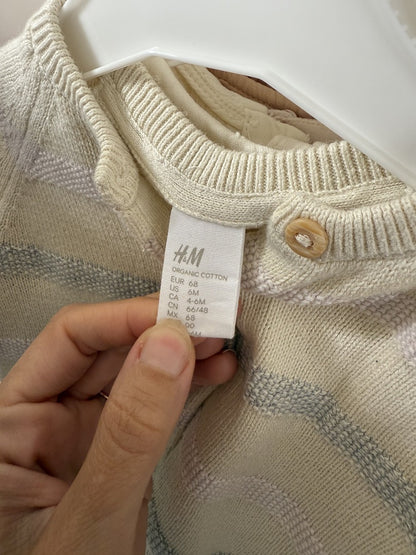 H&m - gilet - 6 mois - 68 cm