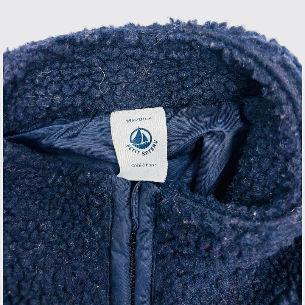 Petit Bateau - Veste polaire - 18 mois - 81 cm