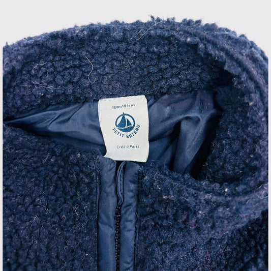 Petit Bateau - Veste polaire - 18 mois - 81 cm