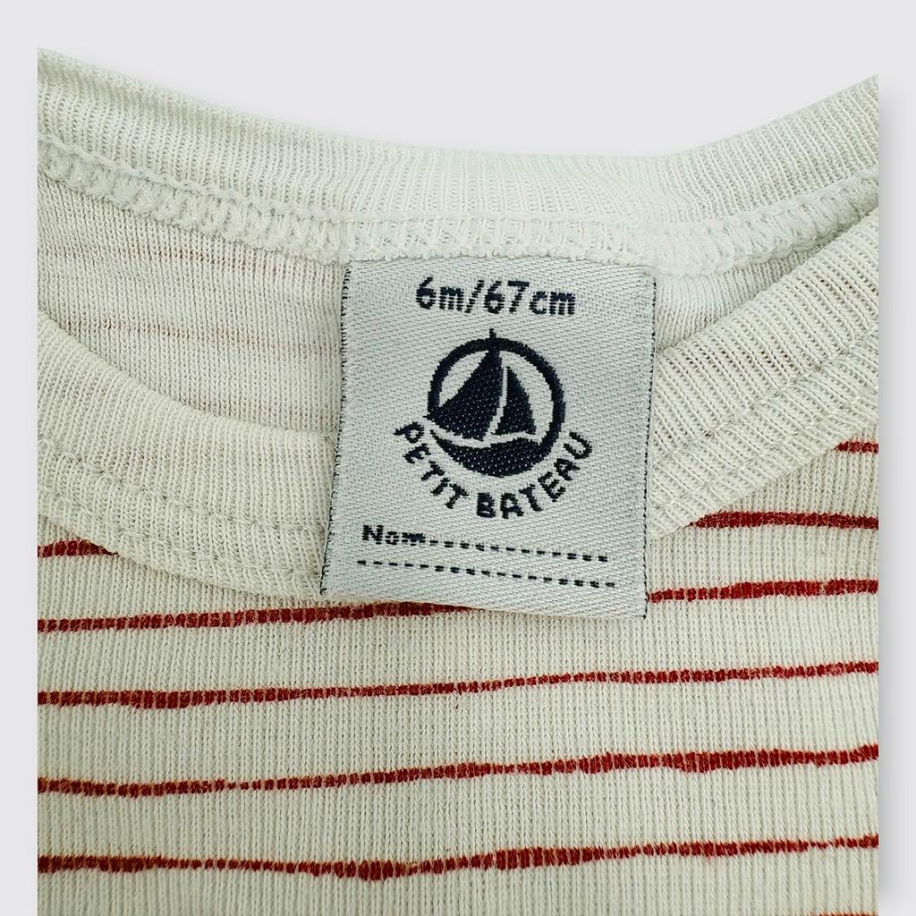 Petit Bateau - Body 6 mois 67 cm