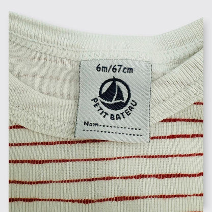 Petit Bateau - Body 6 mois 67 cm