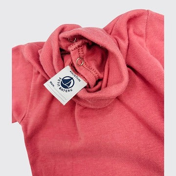 Petit Bateau - body col roulé - 6 mois - 67 cm