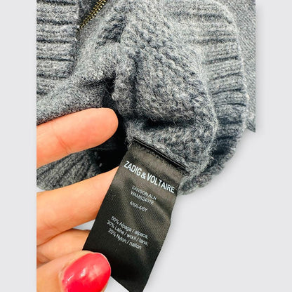 Zadig & Voltaire - Gilet zippé 6 ans 116 cm