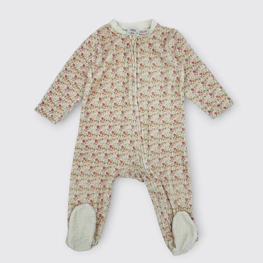 Zara - Pyjamas Une Piece 9-12 Mois 74 Cm