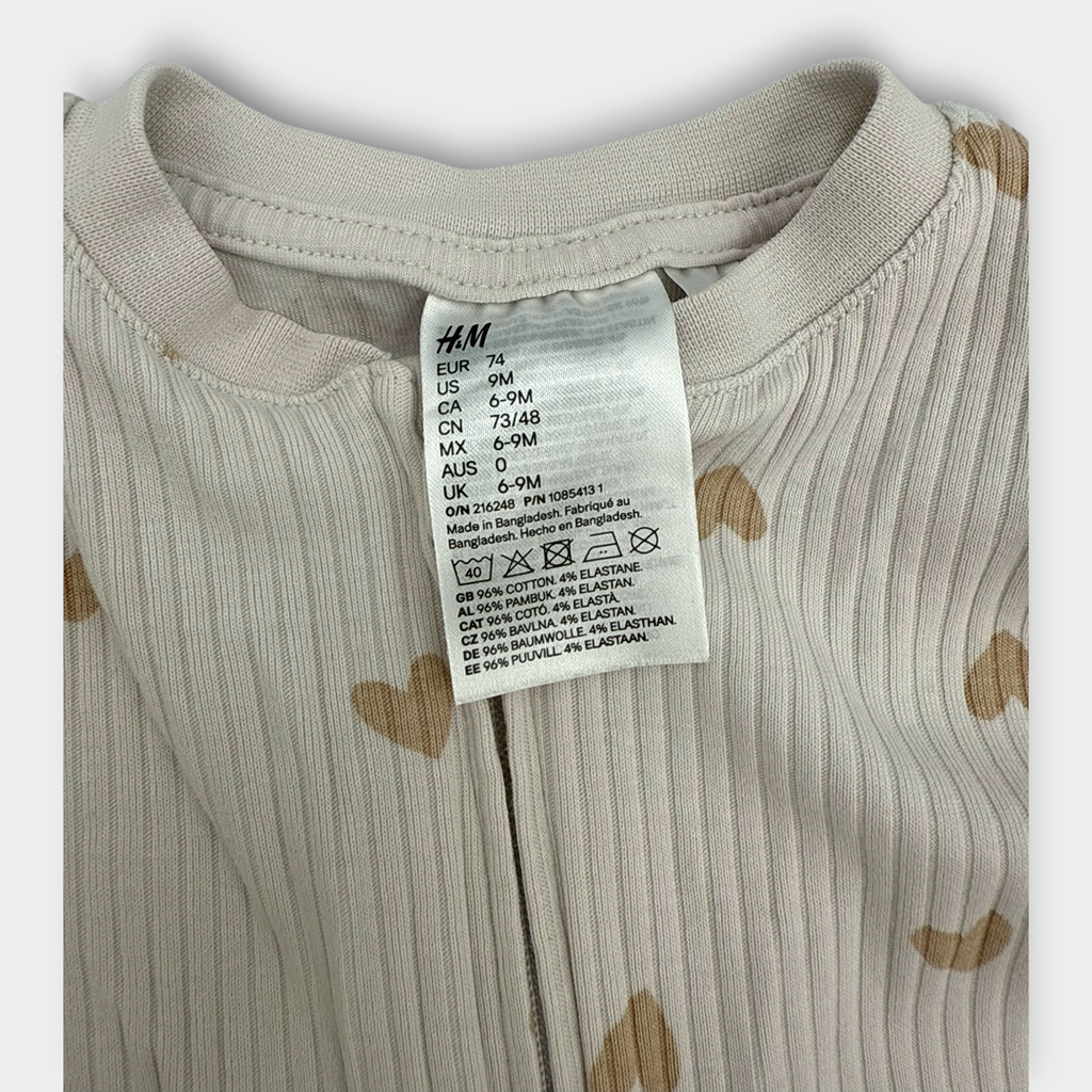 H&m - Grenouillère 6-9 mois 68 cm