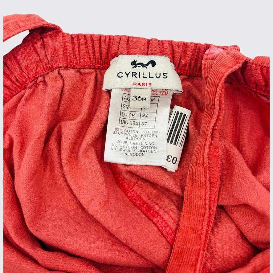Cyrillus - Salopette short - 36 mois - 92 cm