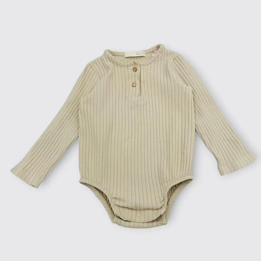 Zara - Body Côtelé 9-12 Mois 80 Cm