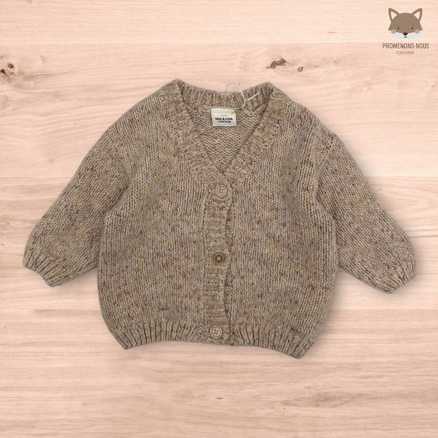 Tape à l'oeil - Pull - 12 mois (74cm)
