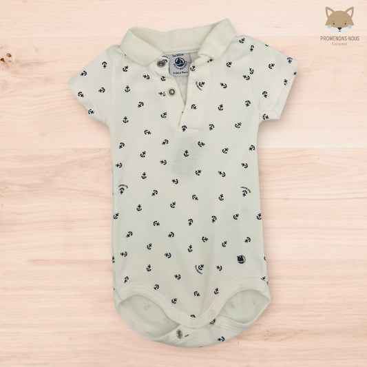 Petit Bateau- Body - 3 mois (60cm)