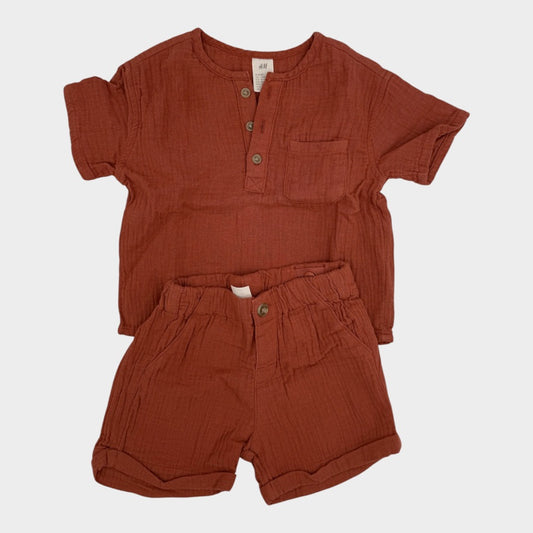 H&M - Ensemble - 12 mois (80cm)