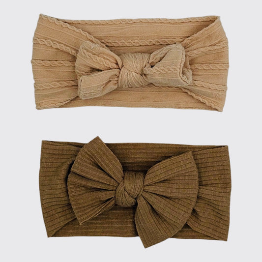 Lots de 2 bandeaux 0 - 12 mois