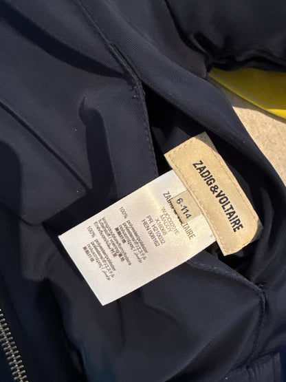 Zadig & Voltaire - Veste réversible noir - 6 ans - État : Excellent