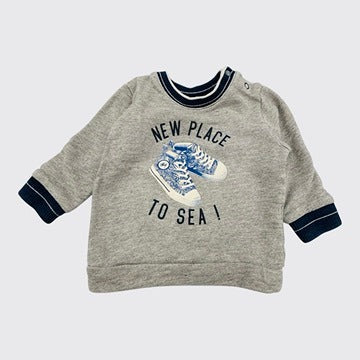 Ikks - Sweat-shirt - 12 mois - 74 cm