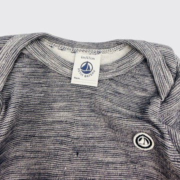Petit Bateau - body - 6 mois - 67 cm
